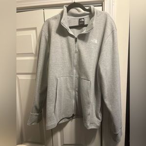 North Face Zip Up Sweatshirt Jacket